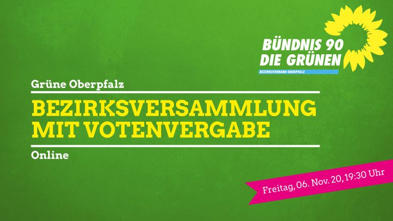 Online-Bezirksversammlung mit Votenvergabe für die BTW 21