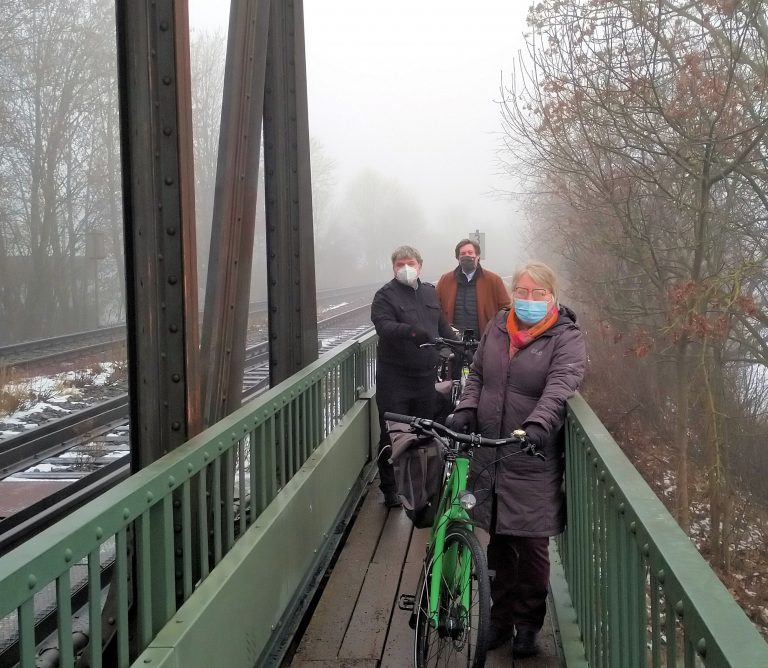 Ausbau der Rad- und Fußwege an Eisenbahnbrücken – Grüne wollen Förderprogramm nutzen