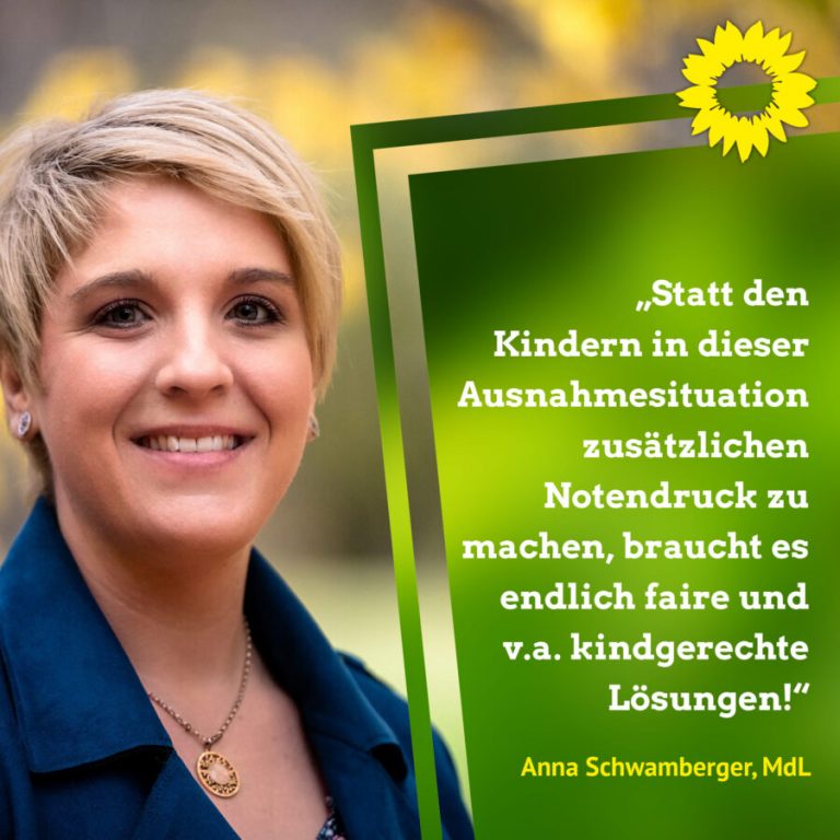 MdL Anna Schwamberger: Druck von Grundschulkindern nehmen!