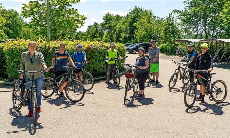 KV Schwandorf und BTW-Direktkandidatin Tina Winklmann testeten die Radwege der Region