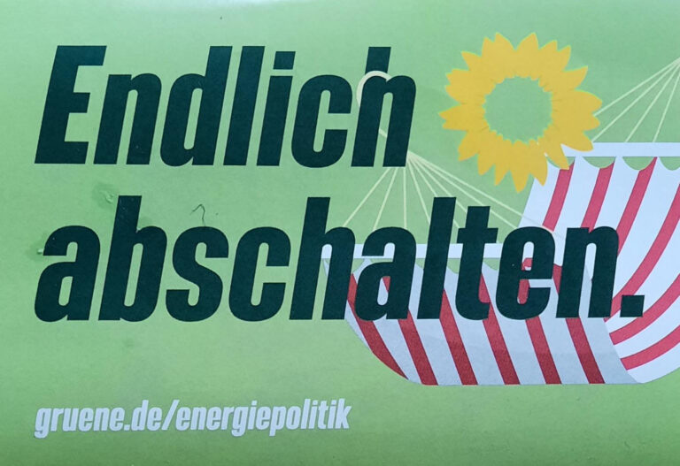 Wir begrüßen das Ende der Atomkraft in Deutschland und fordern Energiewende-Beschleunigung in Bayern!