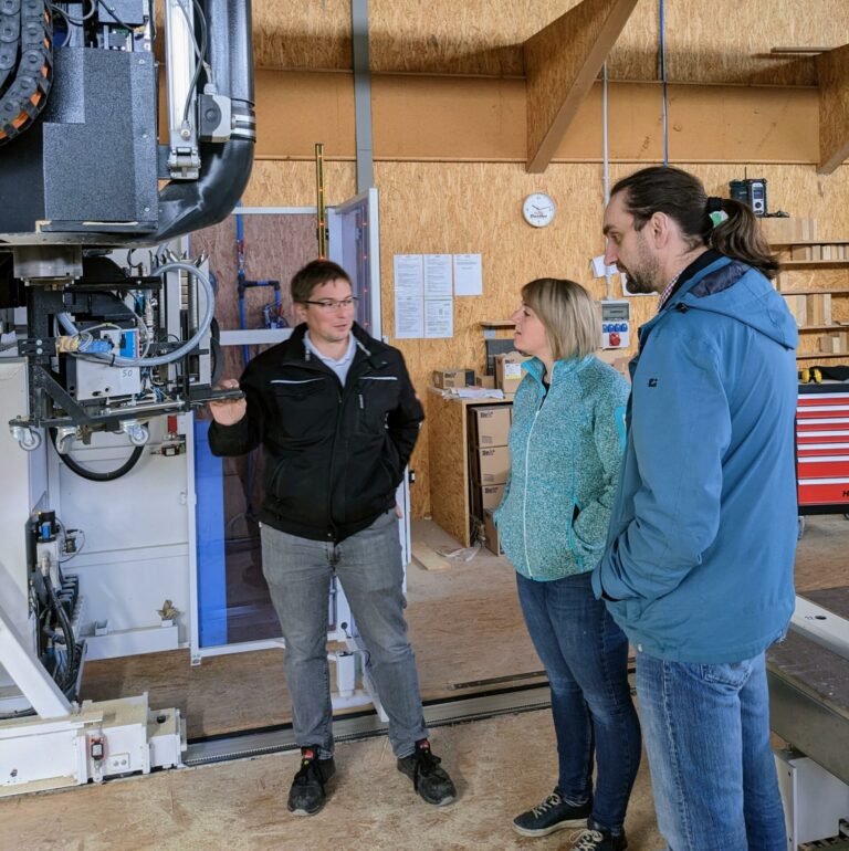 BESUCH BEI DER HOLZBAU SCHRAML GMBH IN ERBENDORF