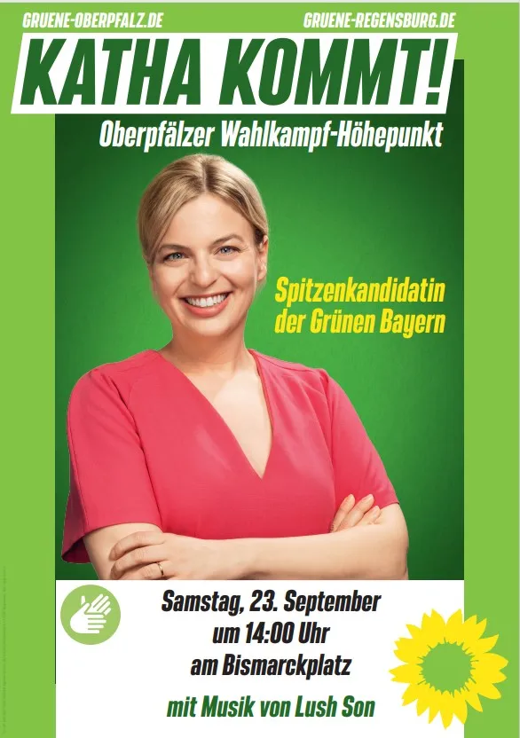 Oberpfalzweiter Wahlkampfhöhepunkt mit Katha Schulze