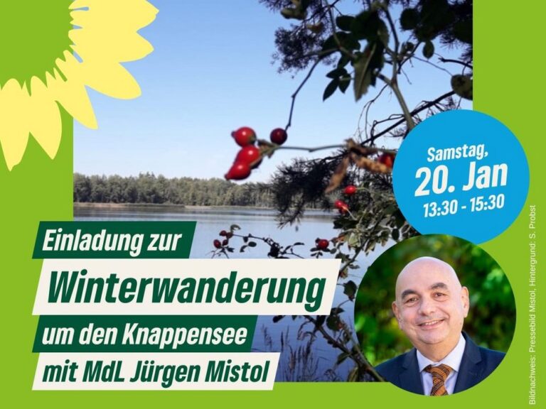 Winterwanderung des KV Schwandorf mit Jürgen Mistol, MdL