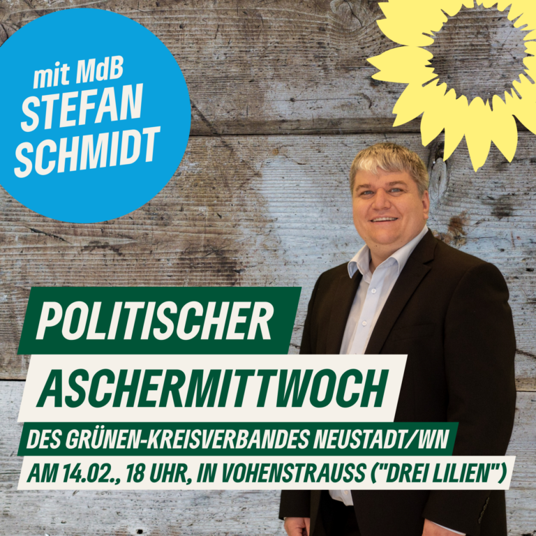 Politischer Aschermittwoch mit Stefan Schmidt
