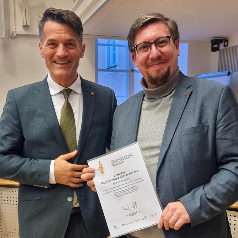 KI-Kompetenz für alle: Grünen-Stadtrat Stefan Christoph macht KI-Führerschein