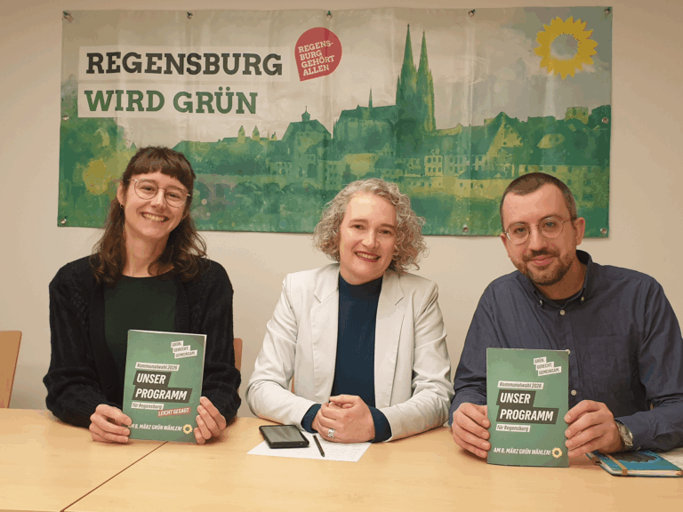 Grüne stellen Kommunalwahlprogramm für Regensburg vor