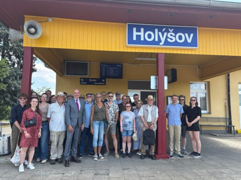 Zugfahrt über Domažlice nach Holýšov mit Jürgen Mistol, MdL